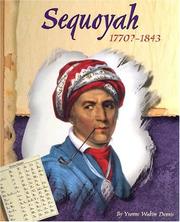 Cover of: Sequoyah: 1770? - 1843 (American Indian Biographies)