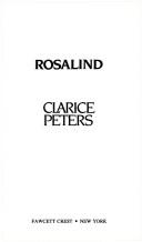 Cover of: Rosalind by Clarice Peters