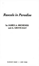Cover of: Rascals in Paradise by James A. Michener