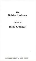 Cover of: Golden Unicorn by Phyllis A. Whitney