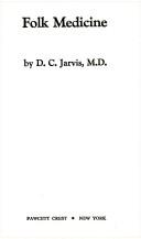 Cover of: Folk Medicine by D.C. Md Jarvis