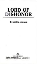 Cover of: Lord of Dishonor by Edith Layton