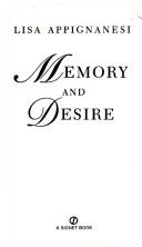 Memory and desire cover