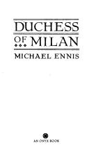 Cover of: Duchess of Milan