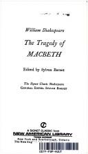 Cover of: Macbeth (Shakespeare, Signet Classic) by William Shakespeare