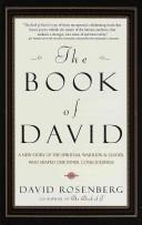 Cover of: The Book of David : A New Story of the Spiritual Warrior and Leader Who Shaped Our Inner Consciousness