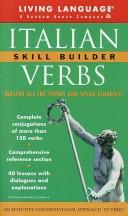 Cover of: Italian Verbs Skill Builder Manual (LL(R) Skill Builder Series)