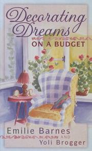 Cover of: Decorating dreams on a budget