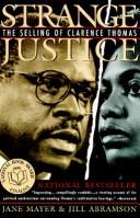 Cover of: Strange Justice: The Selling of Clarence Thomas