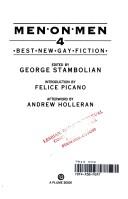 Cover of: Men on men 4: best new gay fiction