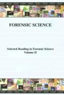 Cover of: (WCS)Forencic Science 6 Readings in Forensic Science (Selected Reading in Forensic Science)