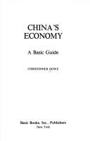 Cover of: China's Economy by Christopher Howe