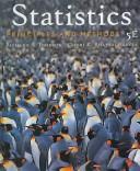 Cover of: Statistics, Textbook and Student Solutions Manual: Principles and Methods