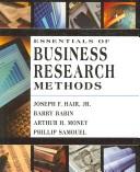 Cover of: Essentials of Business Research Methods | Joseph F., Jr. Hair