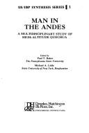 Cover of Man in the Andes