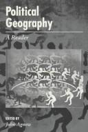 Cover of: Political geography by edited by John Agnew.