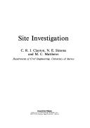 Cover of: Site investigation
