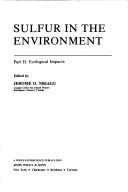 Cover of: Sulfur in the environment