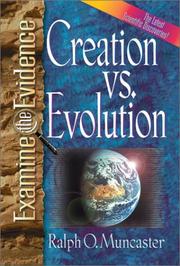 Cover of: Creation vs. evolution | Ralph O. Muncaster