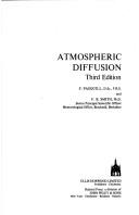Atmospheric diffusion by F. Pasquill
