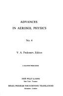 Cover of: Advances in Aerosol Physics