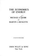 Cover of: The economics of energy