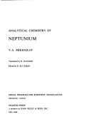 Cover of: Mikhailov Neptunium (Analytical chemistry of the elements)