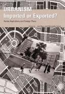 Cover of: Urbanism: imported or exported?