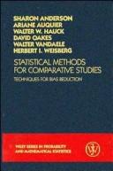 Cover of: Statistical methods for comparative studies | 