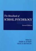 Cover of: The Handbook of school psychology