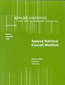 Cover of: Applied Statistics for the Behavioral Science: Applying Statistical Concepts Workbook