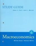 Cover of: Macroeconomics (Study Guide)