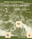 Cover of: General Chemistry Student Solutions Manual, 8th Edition