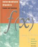 Cover of: Intermediate algebra: graphs and functions