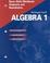 Cover of: Algebra 1 Basic Skills: Diagnosis and Remediation 