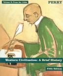 Cover of: Western Civilization: A Brief History  by Marvin Perry