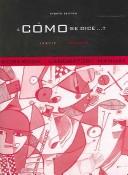 Cover of: Como Se Dice by Ana C. Jarvis, Ana C. Jarvis