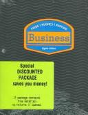 Cover of: Business (loose leaf ) by William M. Pride, William M. Pride, Barbara Y. Hughes, Ramesh Chandra Kapoor