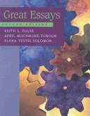 Cover of: Great Essays by Keith S. Folse, April Muchmore-Vokoun, Elena Vestri Solomon