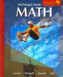 Cover of: Middle School Mathematics - Texas Student Edition