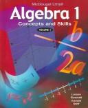 Cover of: Algebra 1 by Ron Larson