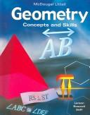 Cover of: Geometry by Lee Stiff, Ron Larson, Ron Larson, Laurie Boswell, Lee Stiff