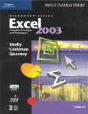 Cover of: Microsoft Office Excel 2003 by Gary B. Shelly, Thomas J. Cashman, James S. Quasney