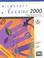 Cover of: Mastering and Using Microsoft Access 2000