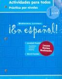 Cover of: En Espanol 1: Actividades Para Todas