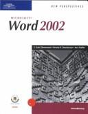 Cover of: New Perspectives on Microsoft Word 2002 - Introductory