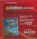 Cover of: Math Course 1: eEdition