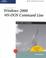Cover of: New Perspectives on Microsoft Windows 2000 MS-DOS Command Line, Brief, Windows XP Enhanced