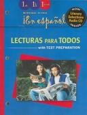 Cover of: En Espanol: Level 1 Lecturas Para Todos with Test Preparation