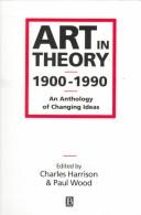 Cover of: Art in Theory: 1990-1990  by Charles Harrison